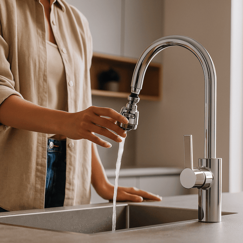 Flex360 - Bico 360° Giratório Adaptador De Torneira