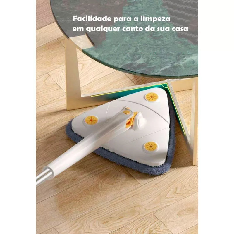 Esfregão Rodo Mop de Limpeza Giratório 360°